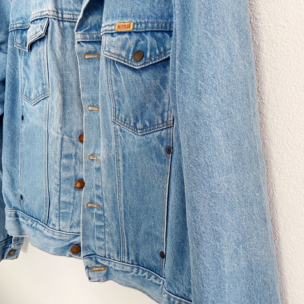 Perfect vintage Rustler denim jacket